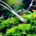 thumbnail image 3 of 24 cm Stainless Steel Wave Scissors Aquarium Tank Water Plant Tongs Scissors Tools, 3 of 5