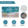 thumbnail image 6 of Turquoise Beach Summer Placemats Set of 8, Starfish Coastal Gradient Placemats for Dining Table, Place Mats for Kitchen Tabletop, Waterproof Wipeable Dining Table Mats Set, 6 of 9
