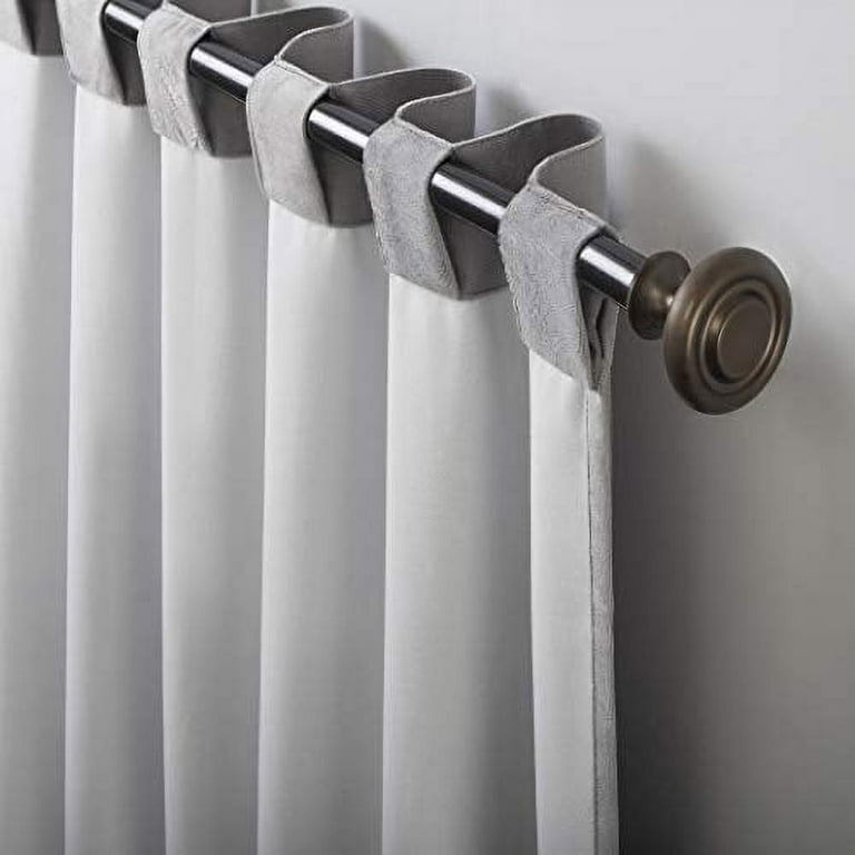 Sun Zero Amherst Velvet 84-Inch Thermal Total Blackout Back Tab