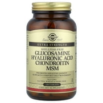 Solgar glucosamine hyaluronic acid chondroitin msm shellfish free 120 tablets