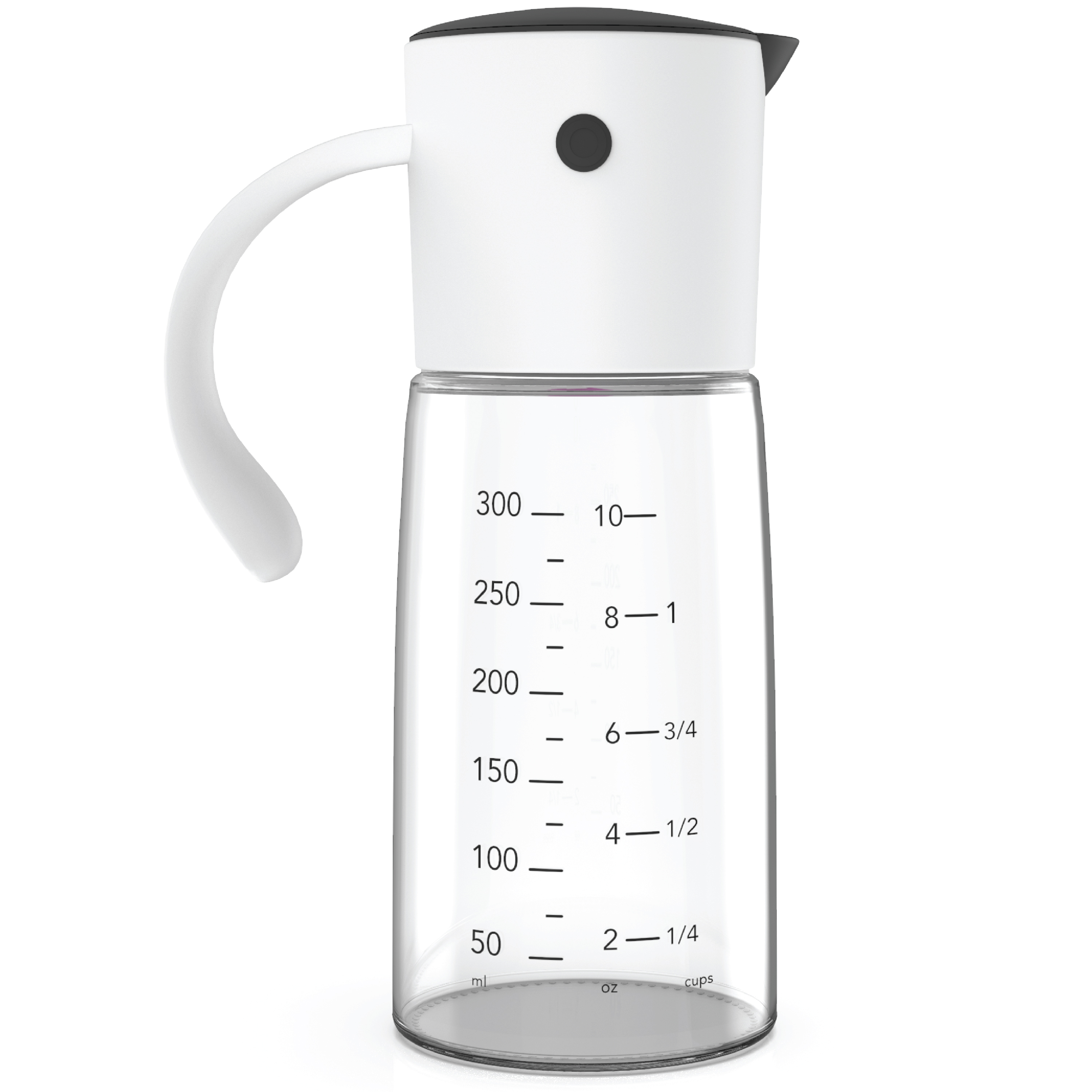 No Drip Perfect Pour Olive Oil Dispenser With Glass Bottle Measuring