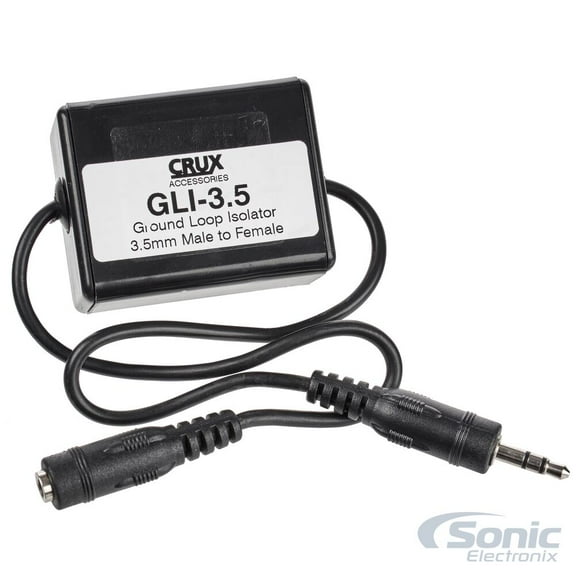 Crux GLI-3.5 3.5mm Male to Female Ground Loop Isolator