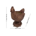 thumbnail image 2 of Macetas de pollo, macetas suculentas, macetas de animales, decoración Interior al aire libre de Patio con agujeros de drenaje, 2 of 6