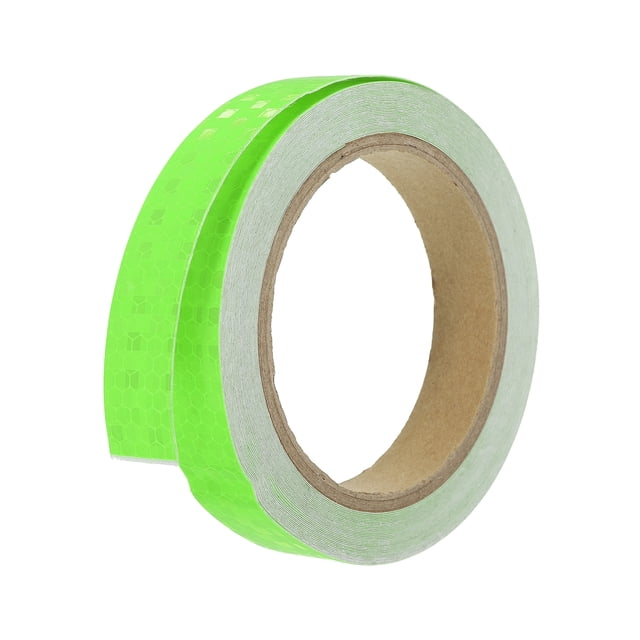Unique Bargains Reflective Tape, 0.8'x33FT Waterproof High Visibility Warning Safety Tape, Green