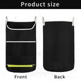 thumbnail image 2 of Kabuer Hanging Laundry Hamper Bag, Door Hanging Hamper for Convenient Laundry Storage, Black, 2 of 6