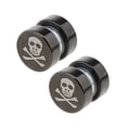thumbnail image 4 of 2pcs Pendientes Magnéticos Del Perno Prisionero Hombres Mujeres Pendientes Del Imán Del Acero Inoxidable - Cabeza de SM SunniMix Pendientes de clip Pendientes, 4 of 5