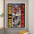 thumbnail image 4 of Póster de pintura decorativa de Guns N Roses, arte de pared, decoración del hogar para Bar, Pub, 50x70cm, 4 of 9