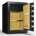 thumbnail image 6 of Sesslife Fire Resistant Home Safe with Electronic Lock, 14.96" x 12.99" x 21.65", Black, 6 of 9