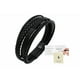 thumbnail image 1 of Pulsera Piel Hombre,brazalete Hombre,regalo Para Hombre Xtellar negro, 1 of 4