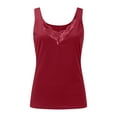thumbnail image 5 of Sngxgn Women's Lace Tank Top Camisoles V Neck Spaghetti Strap Tops(,XXXXXL), 5 of 5