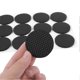 thumbnail image 2 of 12 Pack Black Self Adhesive Floor Protectors for Furniture Sofa Table Chair Round Rubber Feet, 2 of 2