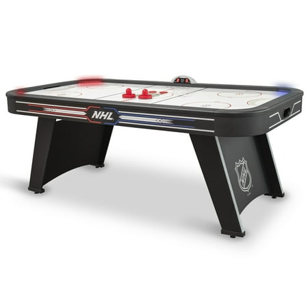 NHL Pulse 80&quot; Indoor Air Hockey Table with LED Scoring and Power Corners