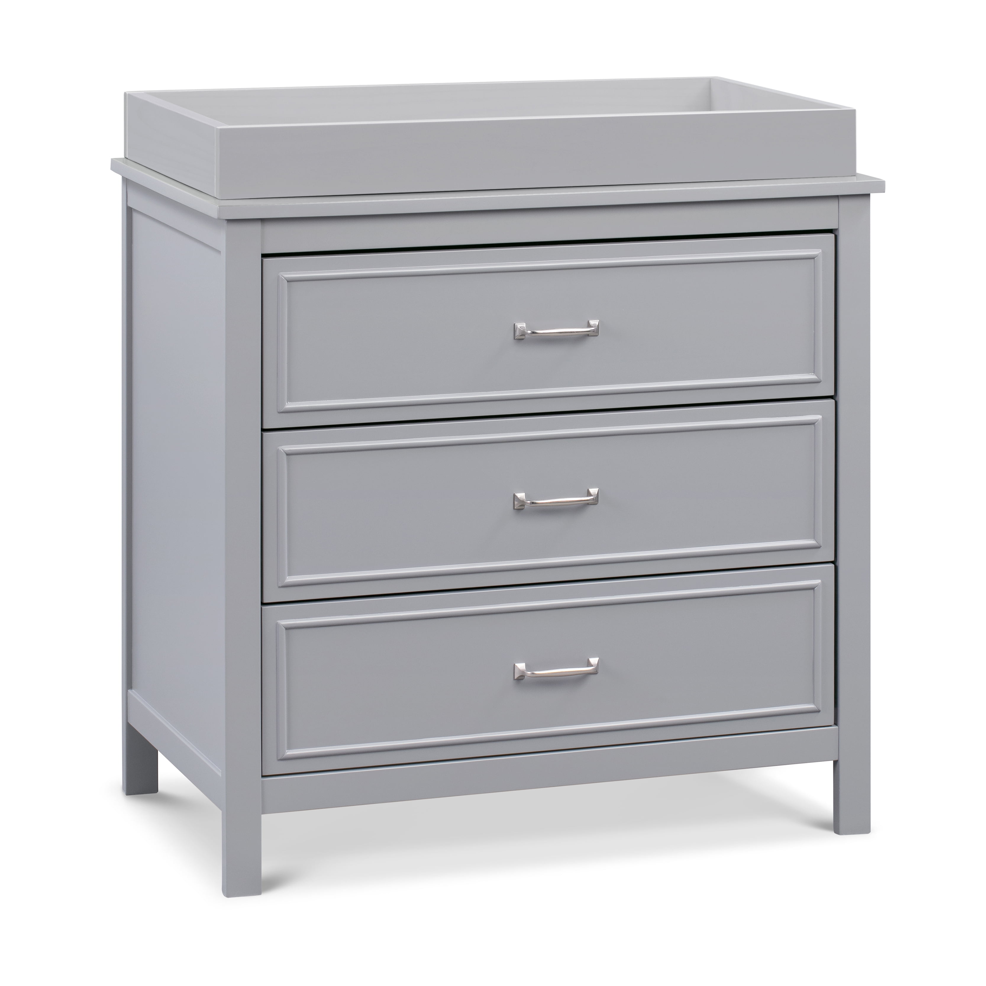 DaVinci Charlie 3-Drawer Dresser, Gray