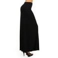 thumbnail image 2 of MOA COLLECTION Women's Ultra Comfort Stretch Maxi Skirt Relaxed Fit for Everyday Elegance, 2 of 4