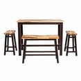 thumbnail image 4 of Boraam Sonoma 4pc Pub Set - Blended Espresso Finish, 4 of 6