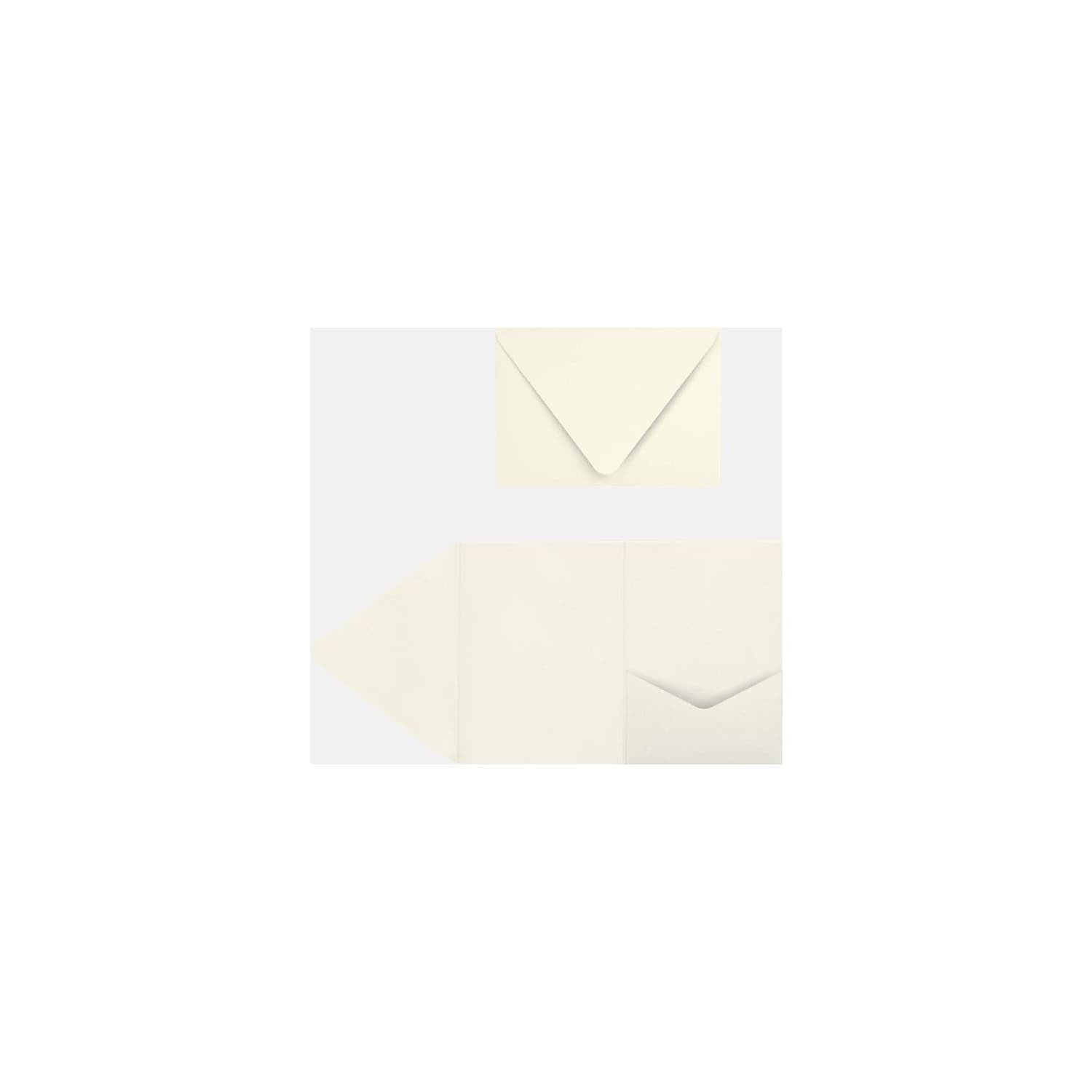 LUX A7 Pocket Invitations (5 x 7) 50/Pack Quartz Metallic