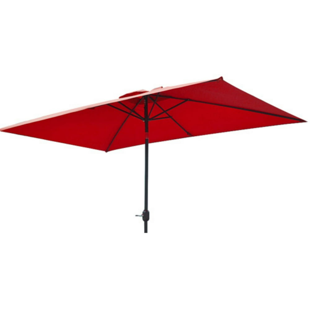 Sunrise 10 x 6.5 ft. Rectangle Parasol Patio Umbrella