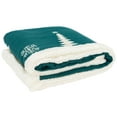 thumbnail image 3 of SAFAVIEH Cedar Sherpa Throw Green, 3 of 6