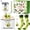 Avocados, variant on 6 Pcs Funny Gift Baskets for Women Girls Pickle Avocado Socks with Vegetable Animals Makeup Bag Insulated Tumbler Keychain Greeting Card Pen for Christmas Birthday Party(Avocados)