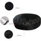 thumbnail image 4 of Funda para sofá cama redonda impermeable, resistente y duradera, funda para sofá cama Oxford 210D, protección contra rayos UV, lluvia y viento, funda para muebles de jardín (228 x 83 cm) (negro) oso de fresa Electrónica, 4 of 5