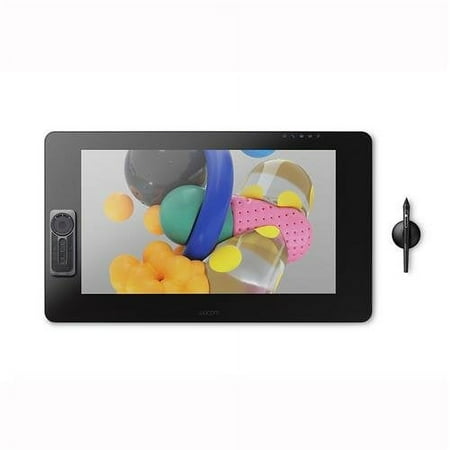 UPC: 0753218986962 | Wacom Cintiq Pro 24 Creative Pen and Touch Display – 4K Graphic Drawing Monitor with 8192 Pen Pressure and 99% Adobe RGB (DTH2420K0)  Black