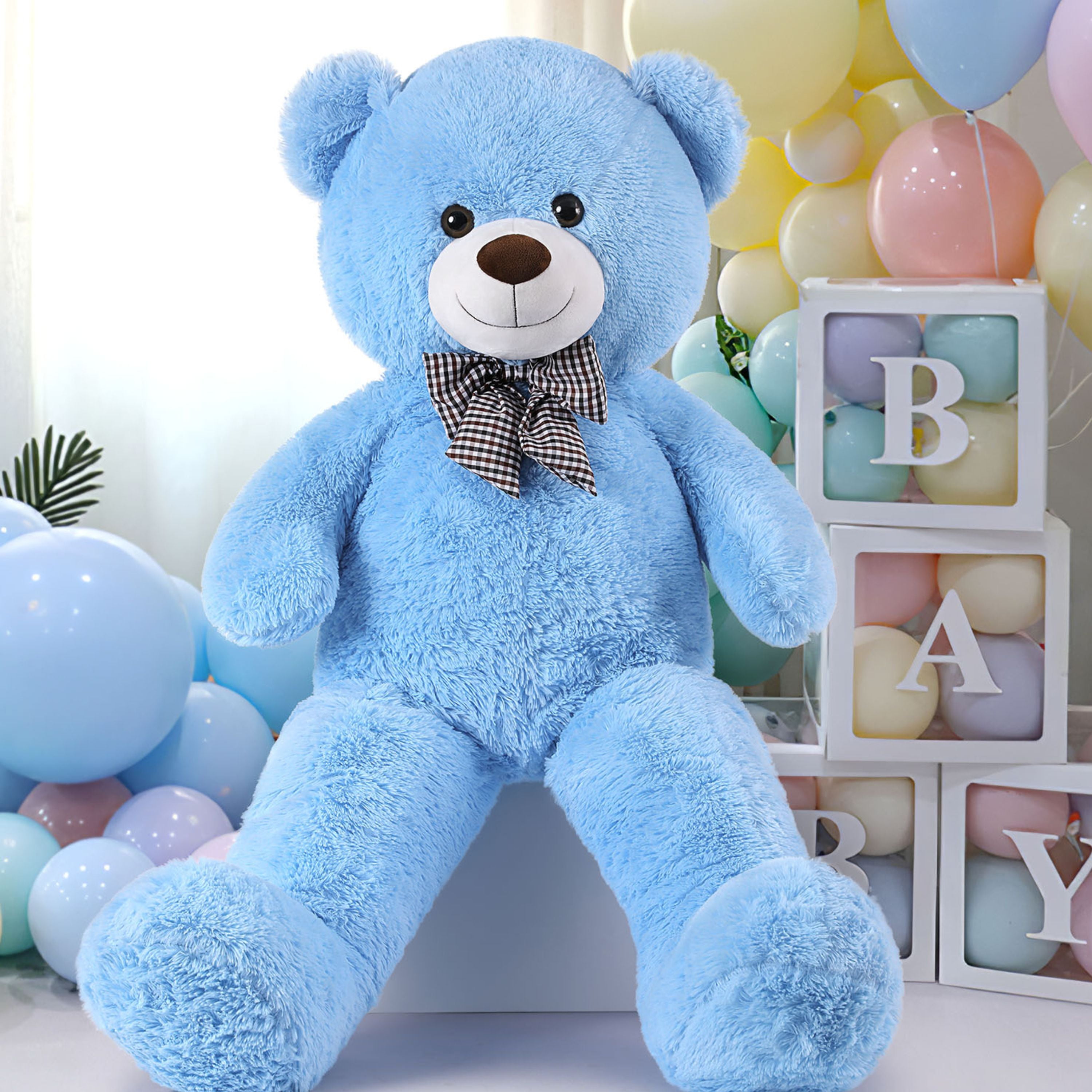 Blue teddy sales bear walmart