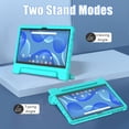 thumbnail image 2 of BMOUO Kids Case for Onn. 10.4" Tablet Pro 2023 (Model:100110603), Light Weight Shockproof Convertible Handle Stand Case for Onn 10.4 inch 2023 Pro Release , Teal, 2 of 7
