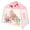 Pink, variant on AMTPM Large Kids Play Tent, Indoor/Outdoor Children's Fort with Flags & Globe String Lights, Spacious Toddler Playhouse (61.8x38.6x58.2inch) for 3-12 Year Olds