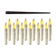 thumbnail image 2 of 12 velas flotantes con varita, velas cónicas sin llama con control remoto, velas flotantes colgantes para decoración de fiestas, para mesa de varita solida, 2 of 9