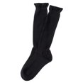 thumbnail image 3 of Lian LifeStyle Women's 6 Pairs Cotton Blend High Crew Socks Solid HR1791-04 Casual Size 6-9 w/o Yellow, 3 of 4
