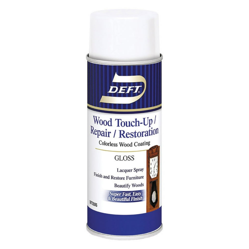 Deft Gloss Clear WaterBased Acrylic Lacquer 12.25 oz. Case Of 6