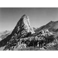 thumbnail image 2 of Adams, Ansel 14x12 White Modern Wood Framed Museum Art Print Titled - Fin Dome, Kings River Canyon,  proposed as a national park, California, 1936, 2 of 4
