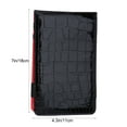 thumbnail image 4 of 1Ensemble Support Rectangulaire Noir pour Cartes de Score de Golf, 4 of 8