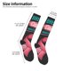 thumbnail image 2 of Fotbe Ribbon With Angel Wings Calcetas Divertidas Estampadas para Hombre y Mujer, Calcetas de Algodón hasta la Rodilla para Caminar, Correr, Enfermería y Embarazo, 2 of 6