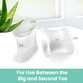 thumbnail image 5 of Asunby 12-Piece Gel Toe Separators, Bunion Pads & Foot Spacers – Correct Curved, Overlapping Toes, for Bunions, Corns, Blisters – Unisex, 5 of 9