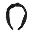 thumbnail image 4 of Unique Bargains 1 Pc Tie Bow Wide Headbands for Women Black, 4 of 6