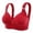 Red, variant on Bras for Women,Comfort Wireless Bra for Women Soft Thin Cups Adjustable Support Breathable Wicking Everyday Wear,Sports Bras for Women,Watermelon Red,38