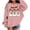 Pink, variant on Cethrio Girls Halloween Sweatshirts Size 6, Crew Neck Long Sleeve Printed Fall Winter Halloween Tops Orange
