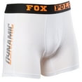 thumbnail image 4 of FOXPOLO Men’s Boxer Briefs 4-Pack Gift Set – Dynamic Print – Cotton Stretch Underwear – Comfortable Everyday Fit – Soft and Breathable | L - White, 4 of 6