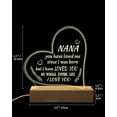 thumbnail image 3 of Nana Mothers Day Gifts from Grandchildren, Engraved Night Light 15 * 19CM, Birthday Christmas Gifts for Nana, Grandma, Grammy, Grandmother, 3 of 8