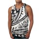 thumbnail image 2 of Camiseta sin mangas de cuello redondo para hombre, ropa deportiva para el hogar, pijamas, camiseta de color liso, blusa deportiva, blusa de poliéster para hombre, 2 of 5