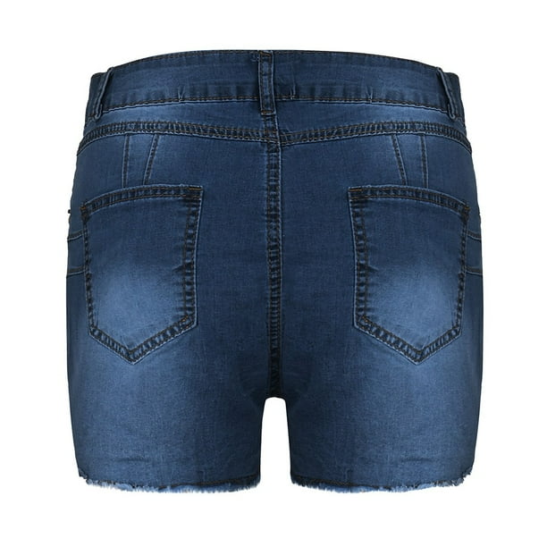 wendunide shorts for women Broken Denim Shorts Ripped Jeans High