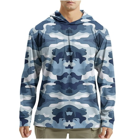 Hpgjzj Men's Hunting Camo Shirt Lightweight Camouflage Shirts for Men Long Sleeve Shirt for Fishing Hiking Camping 2025