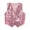 Pink, variant on Kids Unisex Glittery Sequined Shirt Vest Jacket Shiny Waistcoat for Prom Dance Stage Performance