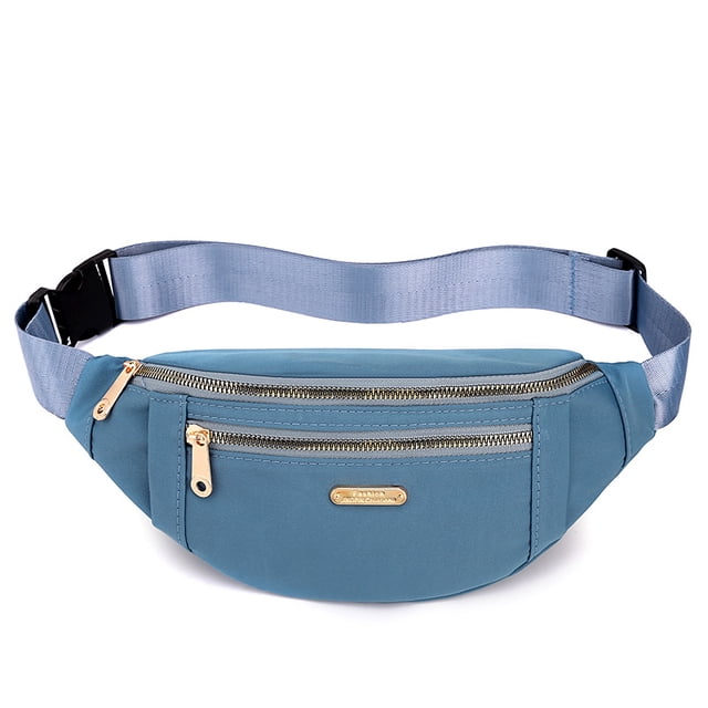 YSTINNG Sacs Banane Sac de Taille pour Femmes, Sac de Taille Imperméable avec Sangle Réglable pour Voyage Sports Course B311-7181