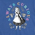 thumbnail image 3 of Alice In Wonderland - Always Curious - Women's Short Sleeve Graphic T-Shirt, 3 of 5