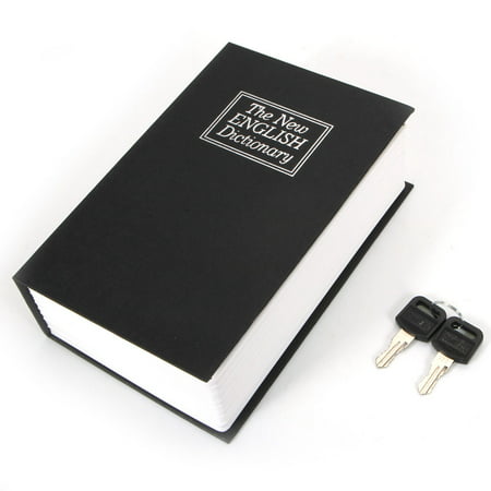 Zimtown 24*16*5.5CM Home Dictionary Book Secret Safe Storage Key Lock Box