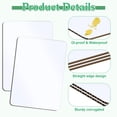 thumbnail image 3 of Tablas para Pastel Rectangulares Blancas Cuarto de Hoja Ciyufavo, 3 of 7