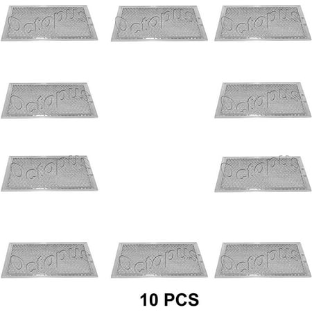 

10 PCS Microwave Hood Grease Filter fits GE WB06X10654 AP3883320 PS1018833 G-5012