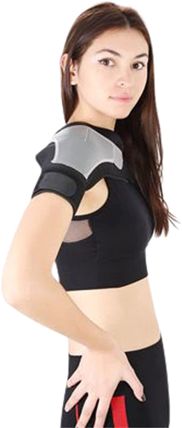 Attelle de Soutien d'Épaule, Fixation de Pression Réglable Bidirectionnelle pour la Coiffe des Rotateurs, Ceinture de Protection d'Épaule Respirante et Élastique